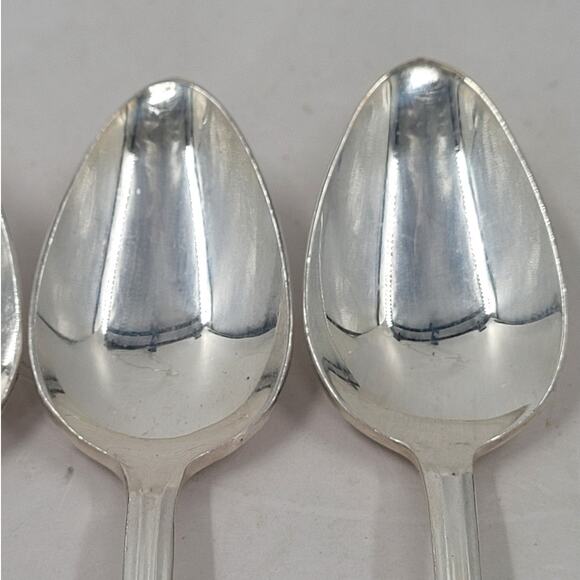 Rogers Brothers Silver Plate Eternally Yours‎ Coquette 4 Teaspoons - Picture 5 of 9